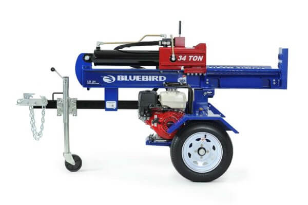 BlueBird 34 Ton Log Splitter (LS34H) at Wood Splitter Direct