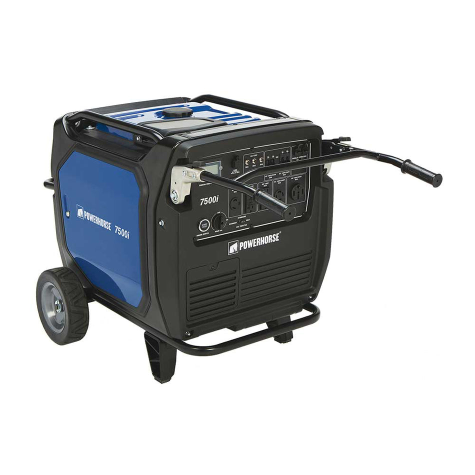 Powerhorse Inverter Generator — 7500 Surge Watts, 6500 Rated Watts Electric Start (74006)