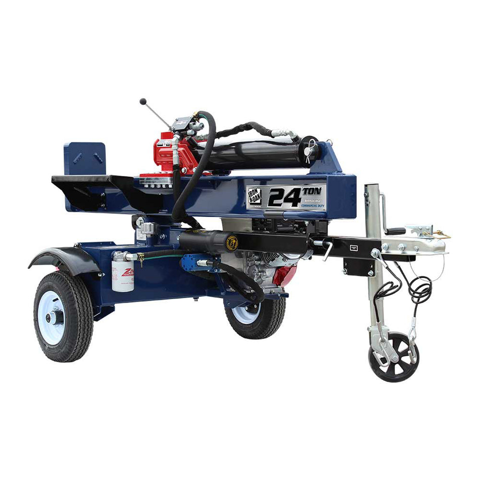 Iron and Oak 24 Ton Vertical Horizontal Log Splitter (BHVH2418GX)