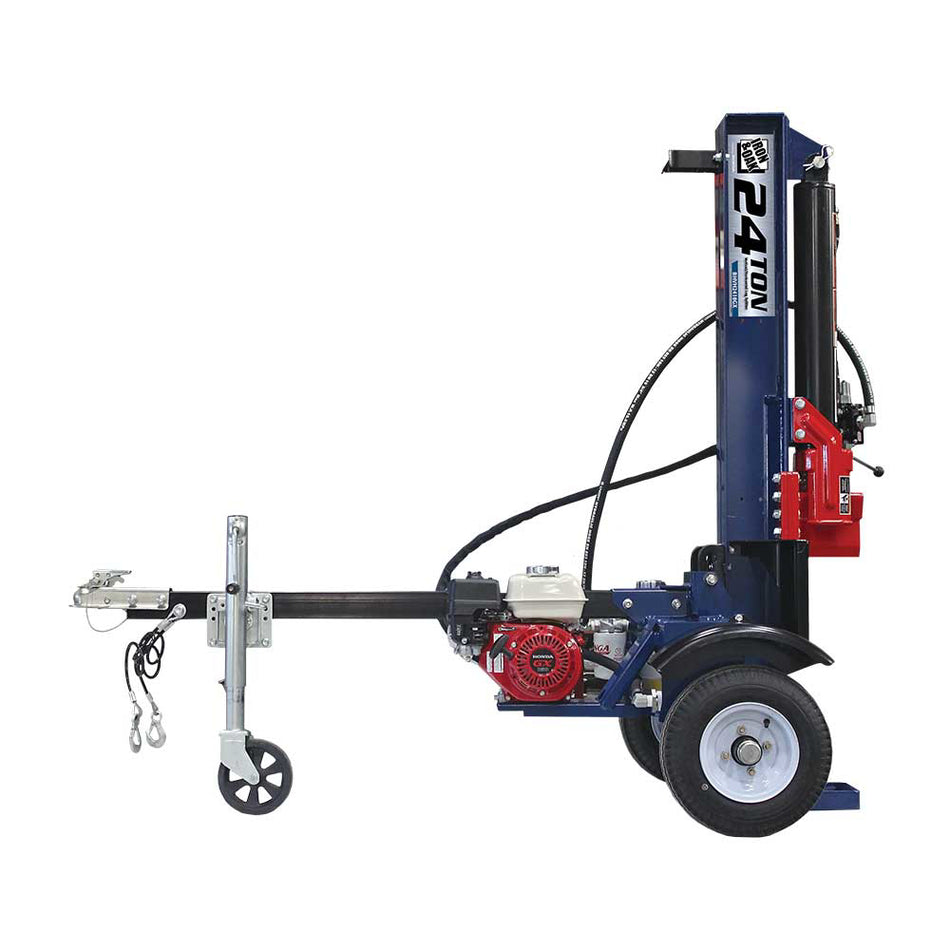 Iron and Oak 24 Ton Vertical Horizontal Log Splitter (BHVH2418GX)