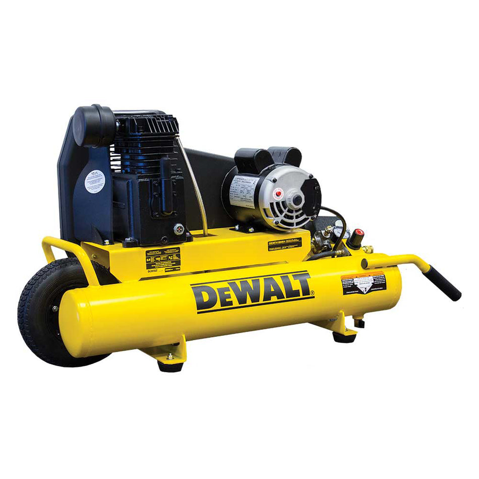 DeWalt 1.9-HP 8-Gallon Electric Dual Voltage Wheelbarrow Air Compressor (DXCMTA1980854)