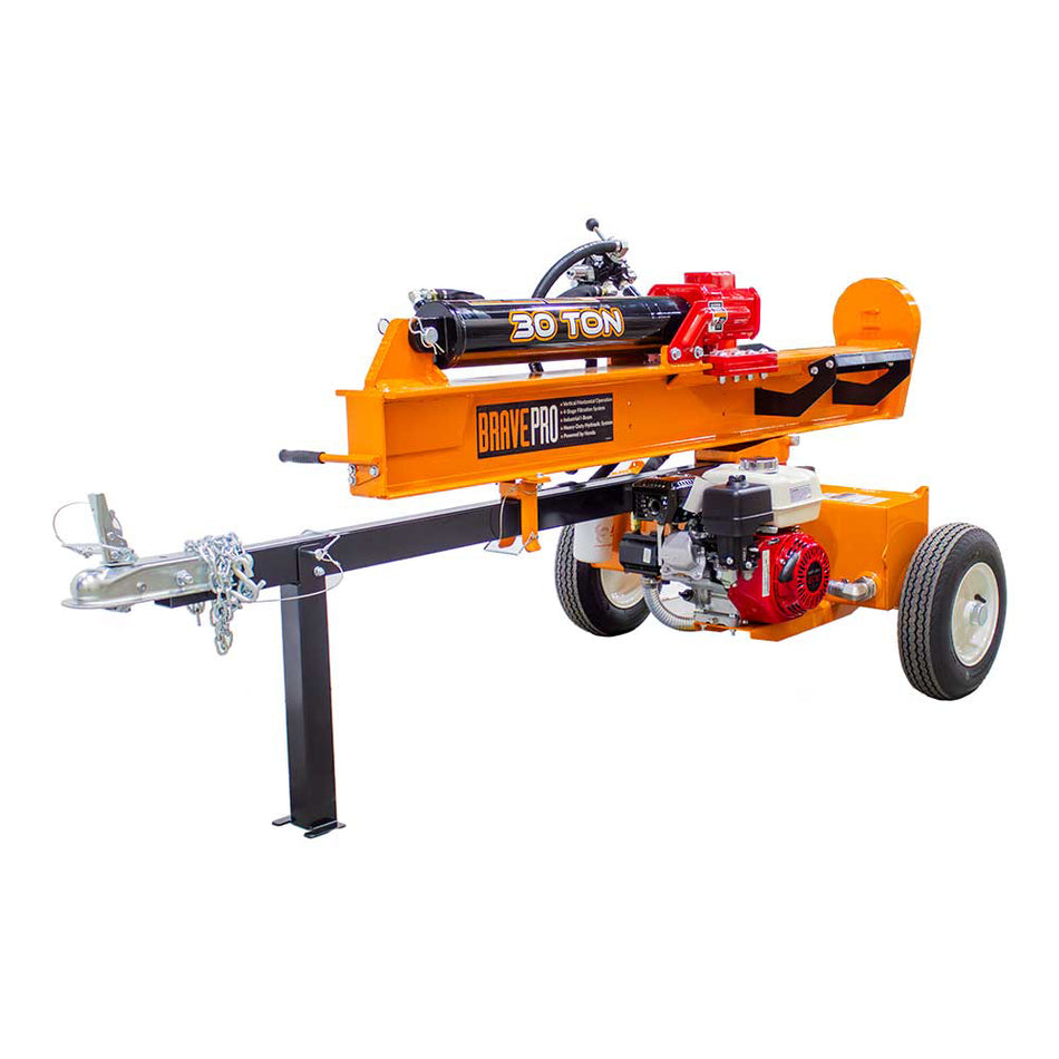 Brave 30-Ton Horizontal / Vertical Log Splitter Honda GX200 (VH1730GX)