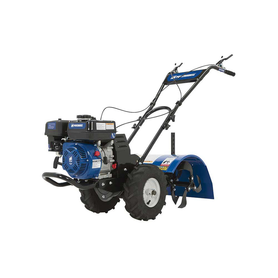 Powerhorse Rear Tine Tiller, 20in. Working Width, 212cc Gas Engine(115070)