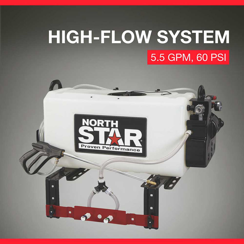 NorthStar® High-Flow ATV Boomless Broadcast and Spot Sprayer — 26-Gallon Capacity, 5.5 GPM (99907)