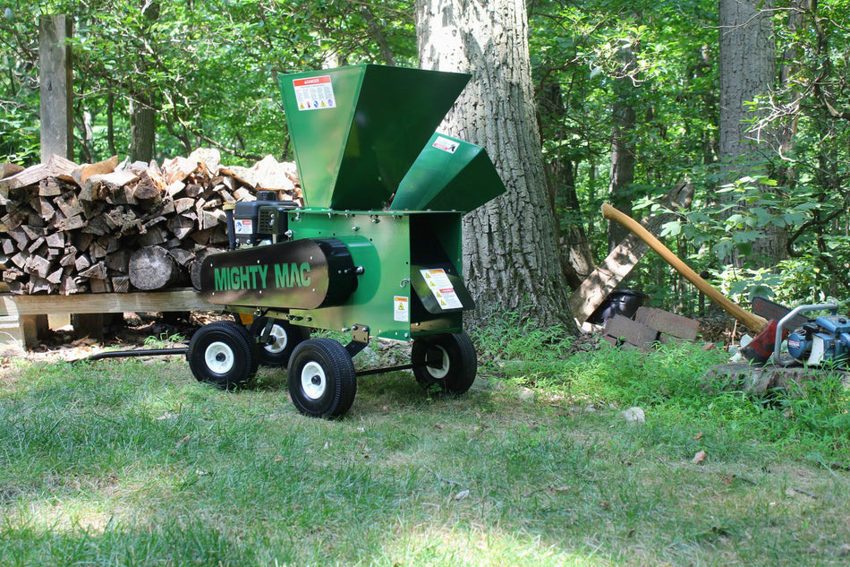 Mighty Mac™ Wood Chipper Shredder 3-1/2” Max Capacity - 7HP (12PT1100)