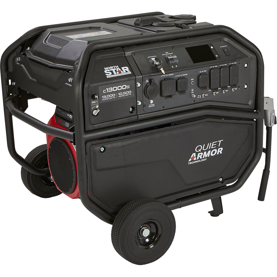 NorthStar® Commercial Grade Generator 13000 Surge Watts, 10500 Rated Watts, Electric Start Honda GX630 (1654404)