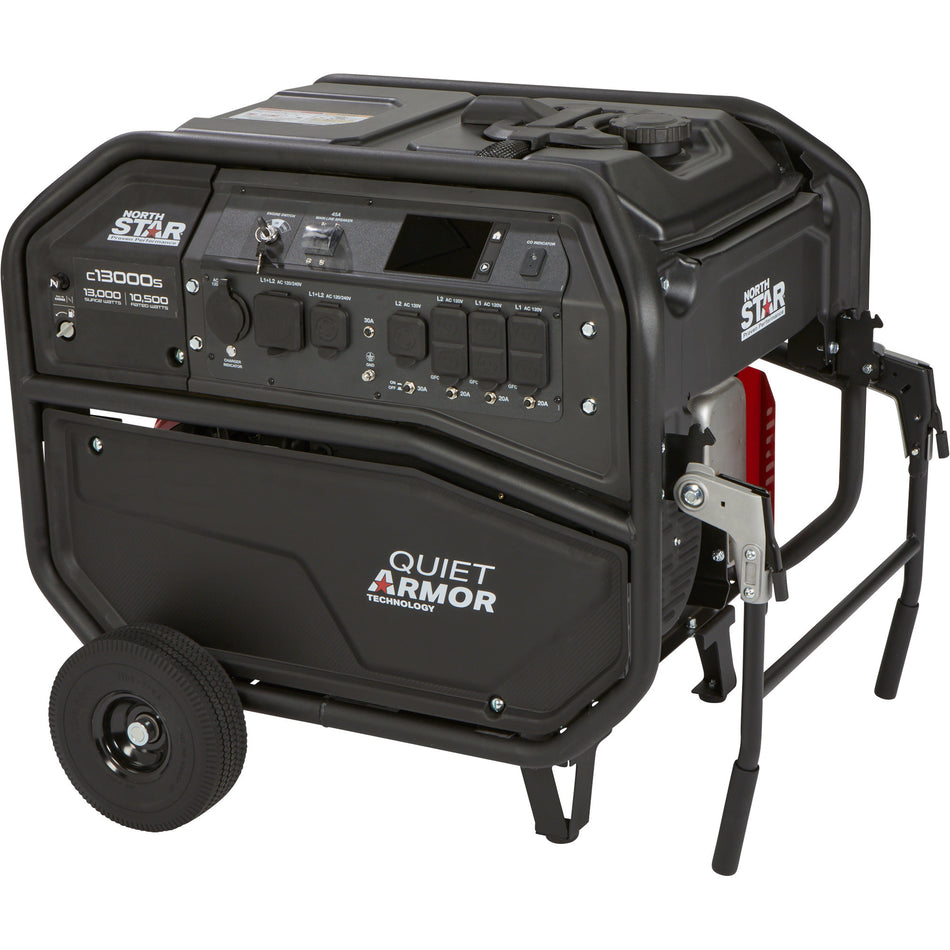 NorthStar® Commercial Grade Generator 13000 Surge Watts, 10500 Rated Watts, Electric Start Honda GX630 (1654404)