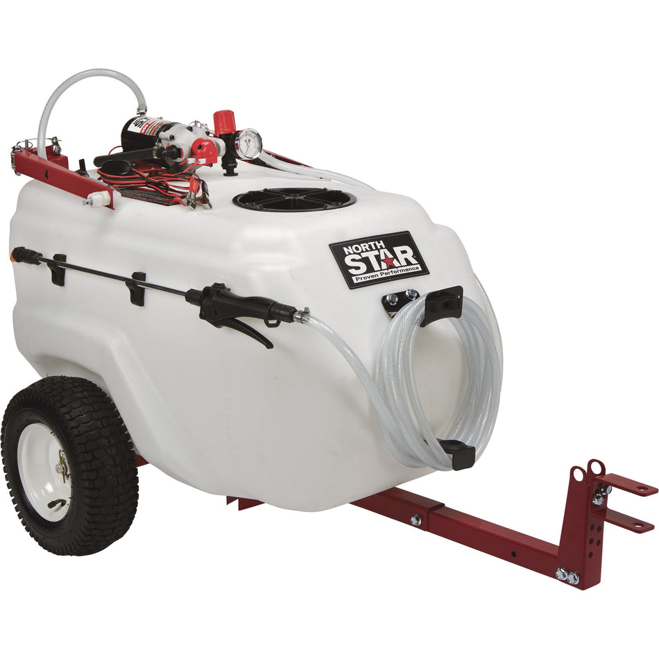 NorthStar® Tow-Behind Trailer Boom Broadcast and Spot Sprayer — 31-Gallon, 2.2 GPM (282785)