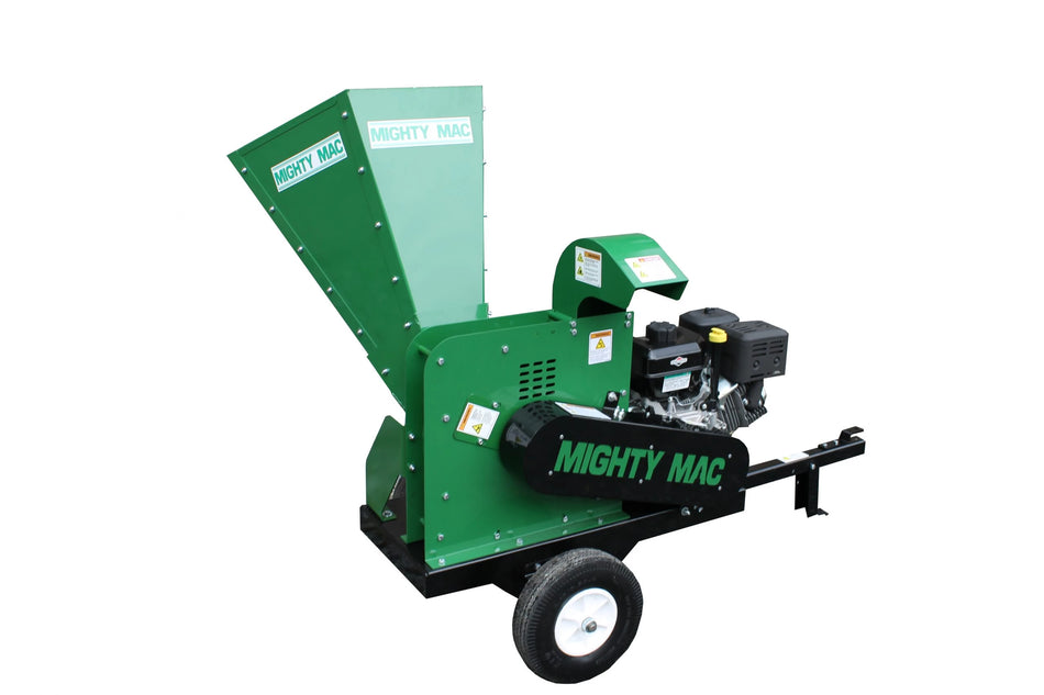 Mighty Mac™ Wood Chipper 4-3/4” Max Capacity - Electric Start 11.5HP Briggs (WC475E)