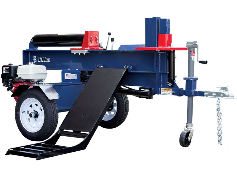 Iron and Oak 30 Ton Log Splitter With Log Lift (BHH4013GX30) at Wood Splitter Direct