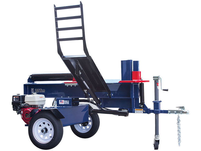 Iron and Oak 30 Ton Log Splitter With Log Lift (BHH4013GX30) at Wood Splitter Direct