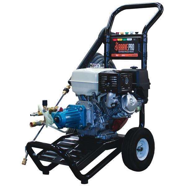 BravePro 3300 PSI Pressure Washer Honda GX270 (BRP3033HCA) at Wood Splitter Direct