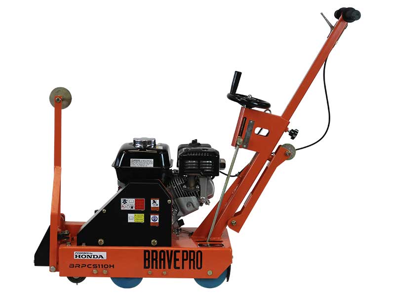 BravePro Green Concrete Saw Honda GX200 (BRPCS110H)