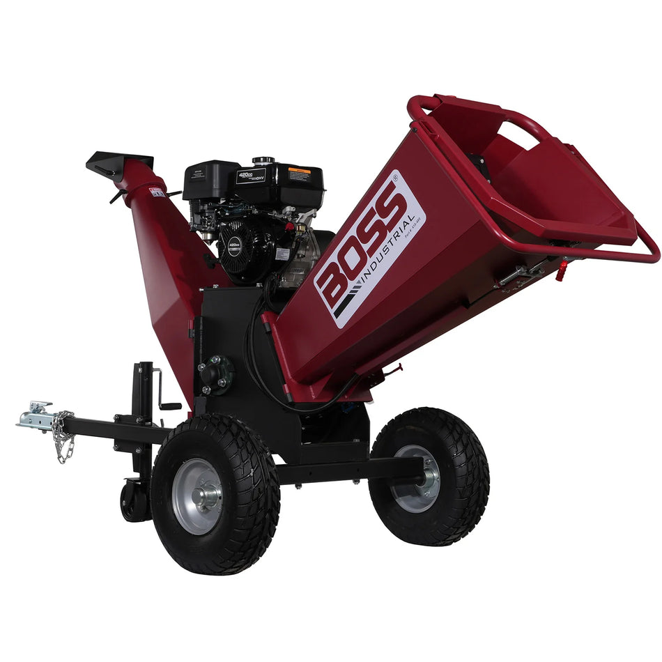 Boss Industrial 6" 14 HP Wood Chipper Shredder with Electric Start (CGR60)