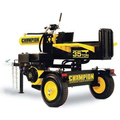 Champion 35-Ton Gas Log Splitter (11 HP, 18-Second Cycle) at Wood Splitter Direct