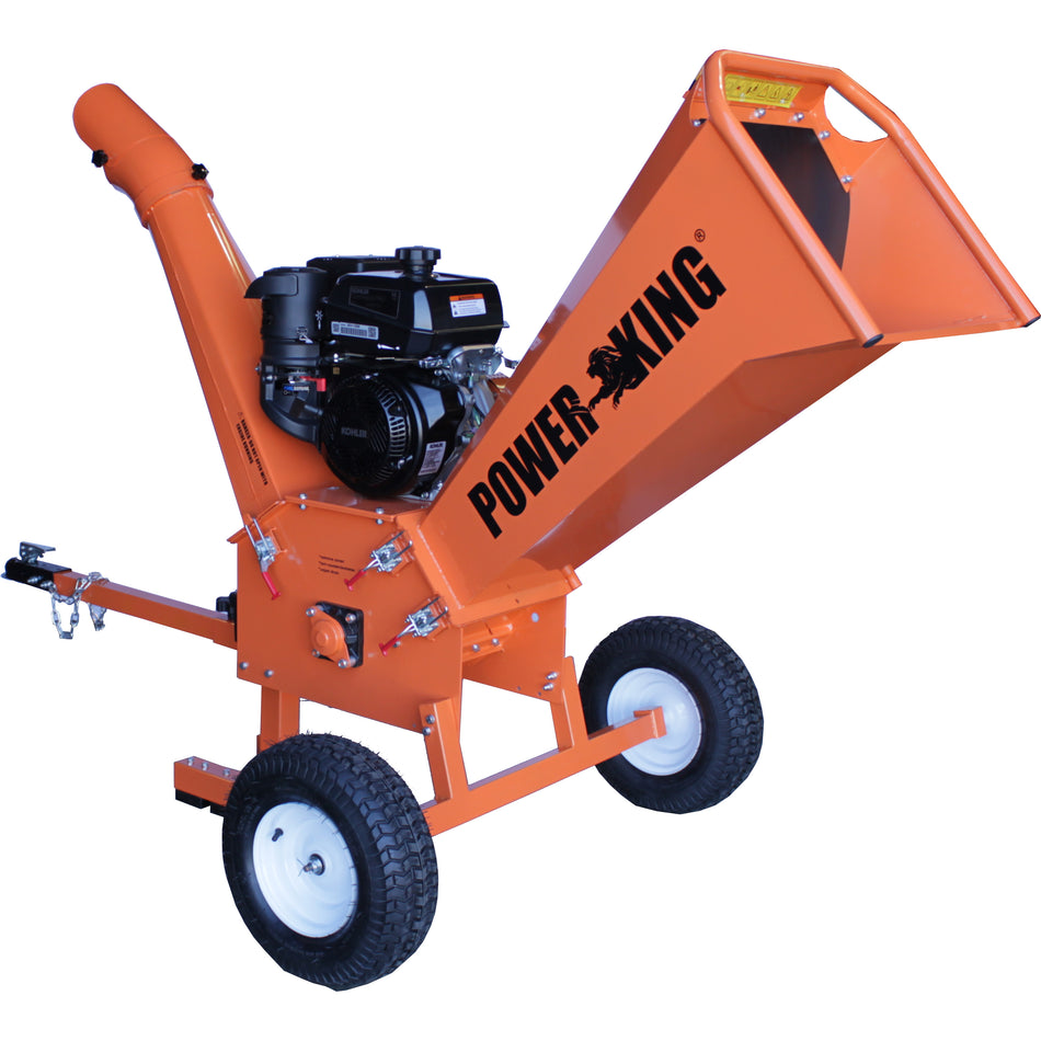 PowerKing 5" 14HP Kohler Tow-Behind Wood Chipper Shredder (PK0915)