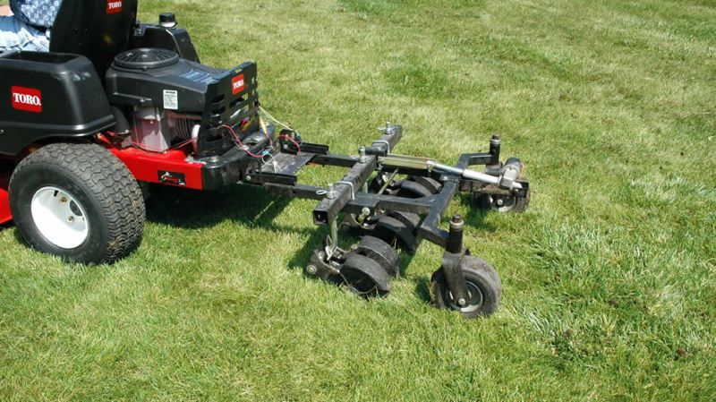 JRCO 38" Tow Behind Hooker Aerator (753.JRC)