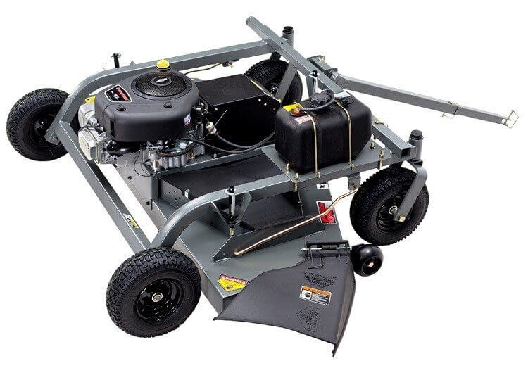 Swisher 60 Inch Finish Cut Pull Behind Mower Electric Start (FC14560BS) at Wood Splitter Direct