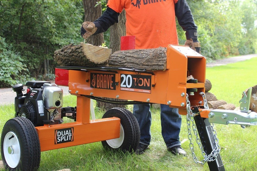 20 Ton Brave Two Way Log Splitter (PCLS2013GC) at Wood Splitter Direct