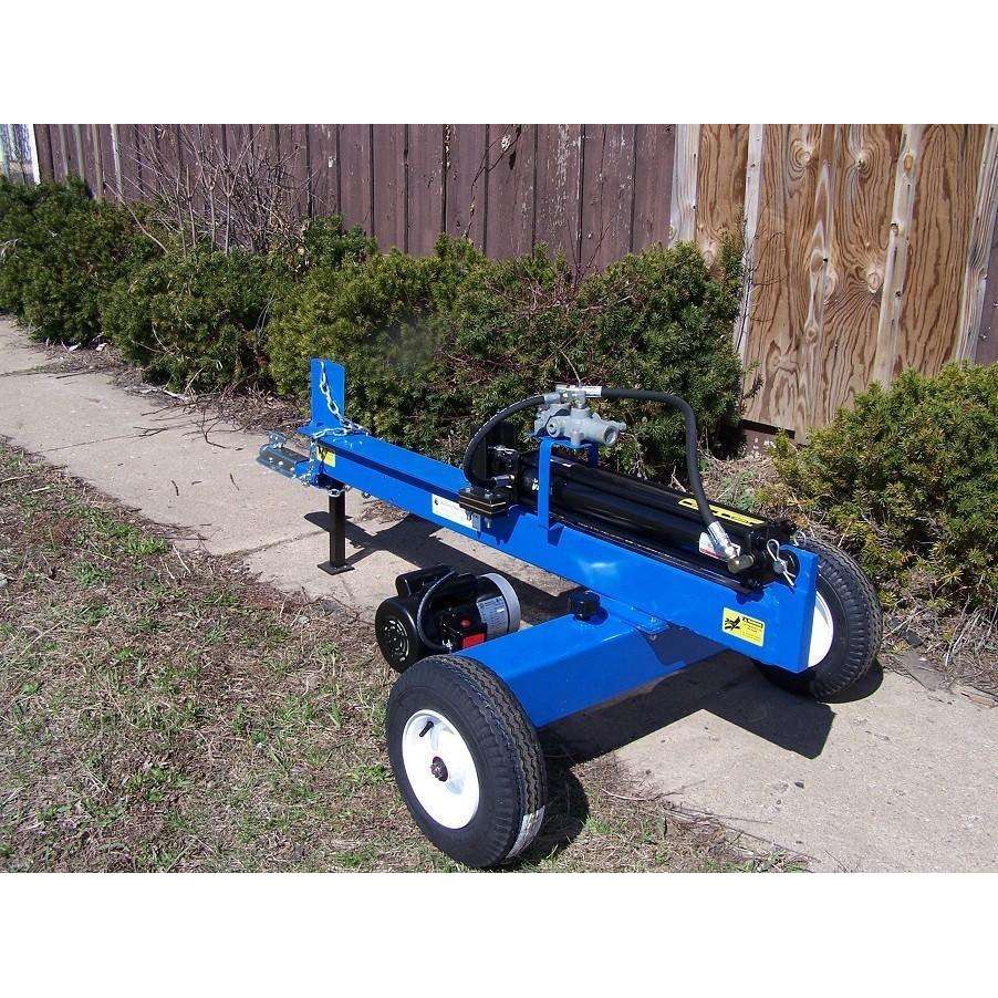 RamSplitter 20 Ton Electric Horizontal Log Splitter (H20-4) at Wood Splitter Direct