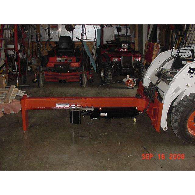 RamSplitter 20 Ton Upside Down Skid Steer Log Splitter Attachment (SSUD20) at Wood Splitter Direct