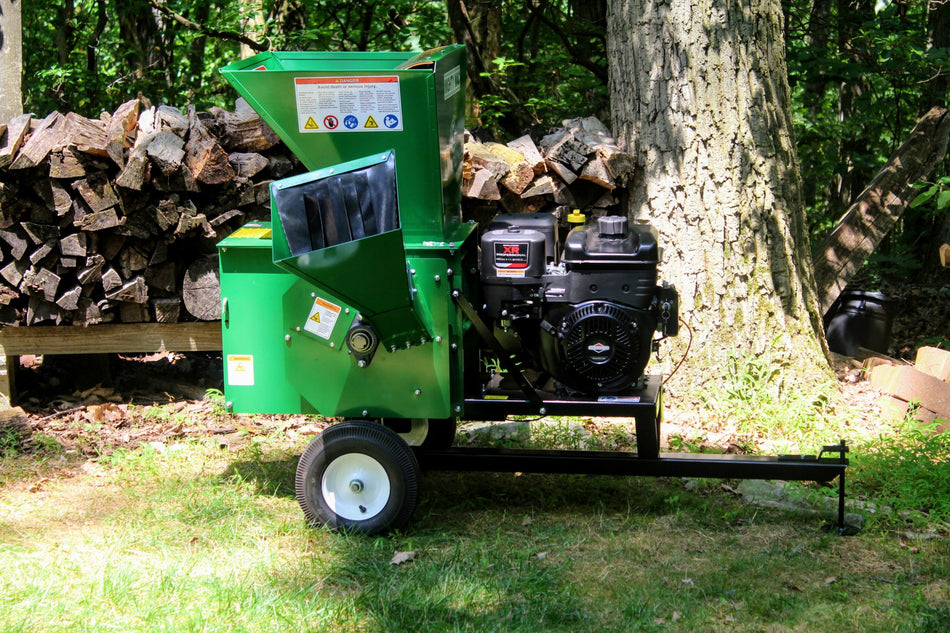 Mighty Mac™ Electric Start Hammermill Wood Chipper Shredder 4” - 11.5HP (SC1650E)