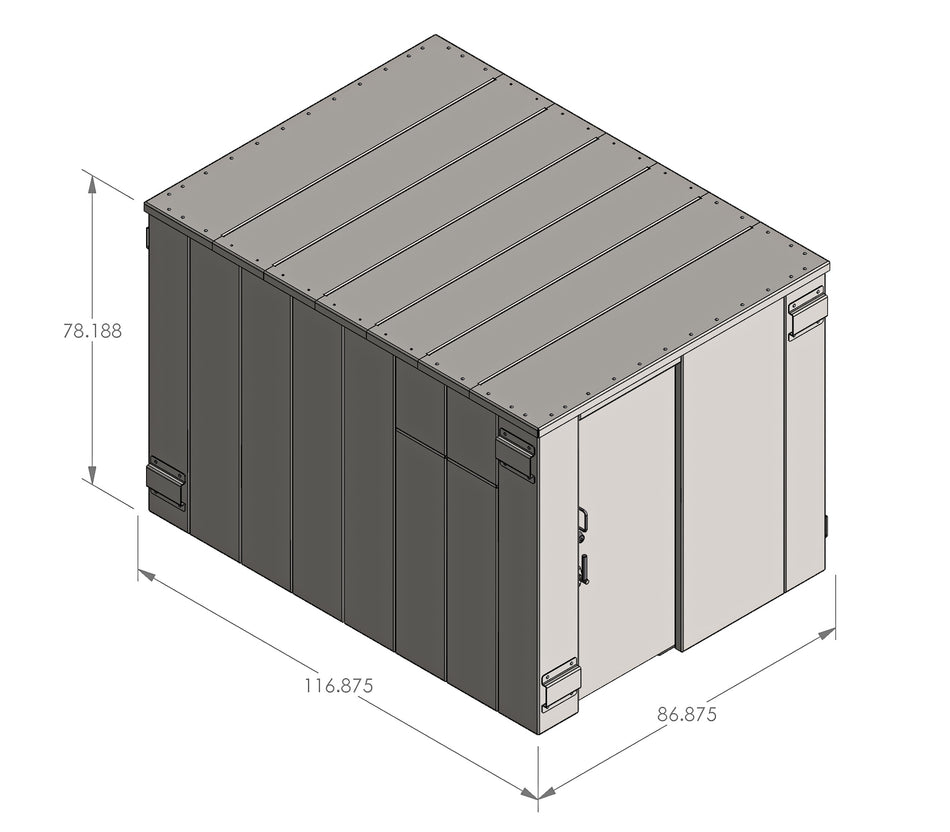 ESP Storm Shelter (20 Person) SR84X114G