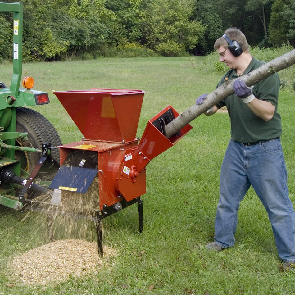 Mighty Mac™ Wood Chipper 4-1/2” Max Capacity - 3-Point Tractor PTO Powered (TPH185)