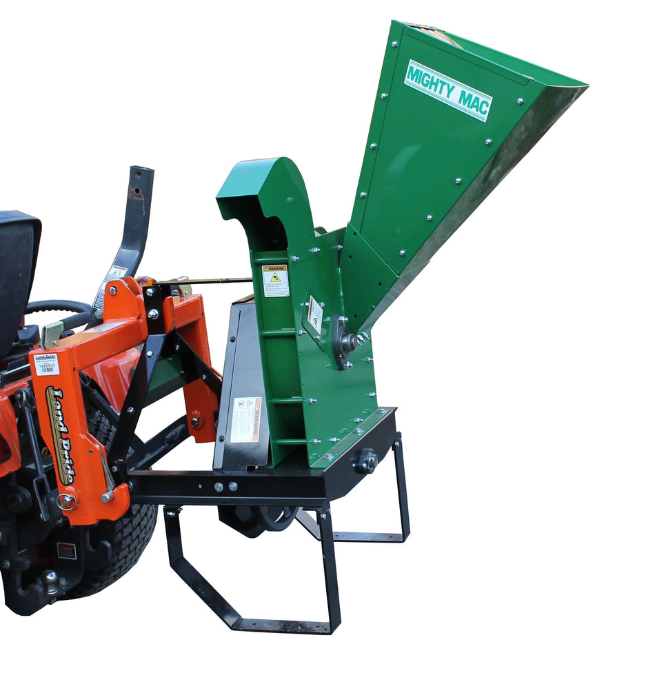 Mighty Mac™ Wood Chipper 4-3/4” Max Capacity - 3-Point Tractor PTO Powered (TPH475)