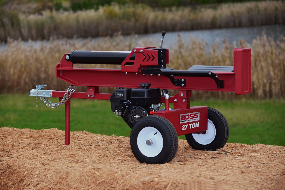 Boss Industrial 27-Ton Horizontal/Vertical Gas Log Splitter (WD27T)