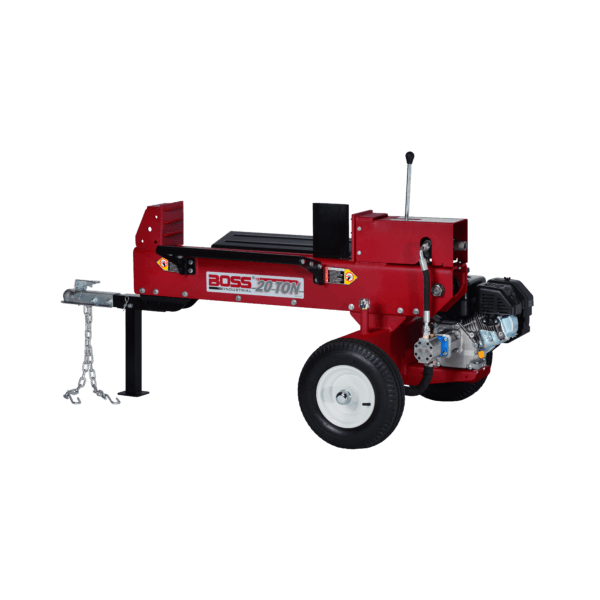 Boss Industrial 20-Ton Horizontal Dual-Action Gas Log Splitter (GD20T24) at Wood Splitter Direct