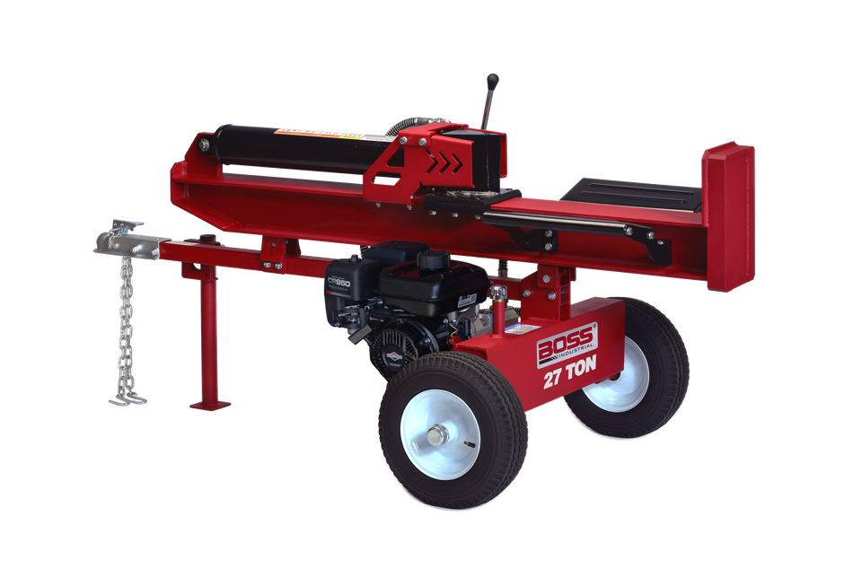 Boss Industrial 27-Ton Horizontal/Vertical Gas Log Splitter (WD27T)