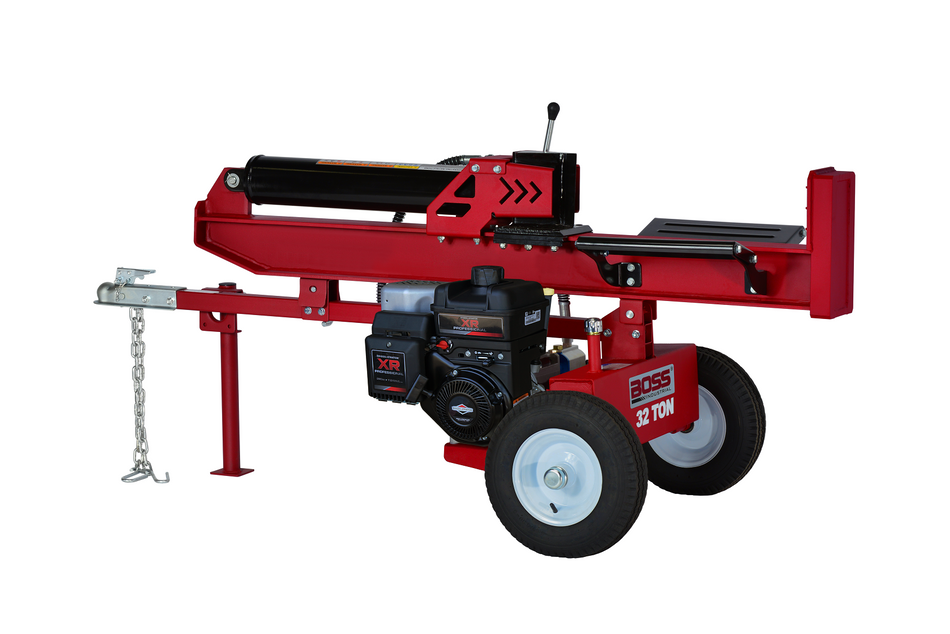 Boss Industrial 32-Ton Horizontal/Vertical Gas Log Splitter (WD32T)